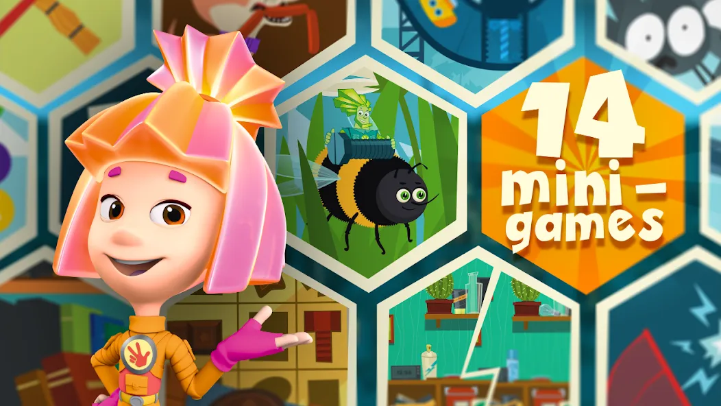 The Fixies Town Cool Kid Games МОД/Взлом [Много монет, Открытые уровни и Мега MOD] Screenshot 2