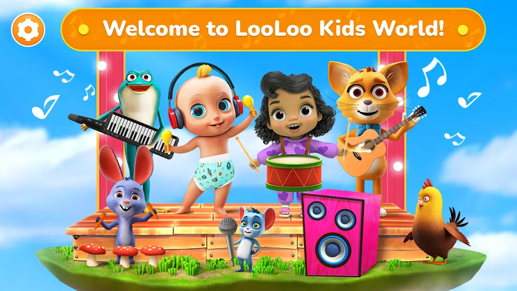 LooLoo Kids: Fun Baby Games! МОД/Взлом [Меню, Бесконечные монеты и Открытые уровни] Screenshot 1