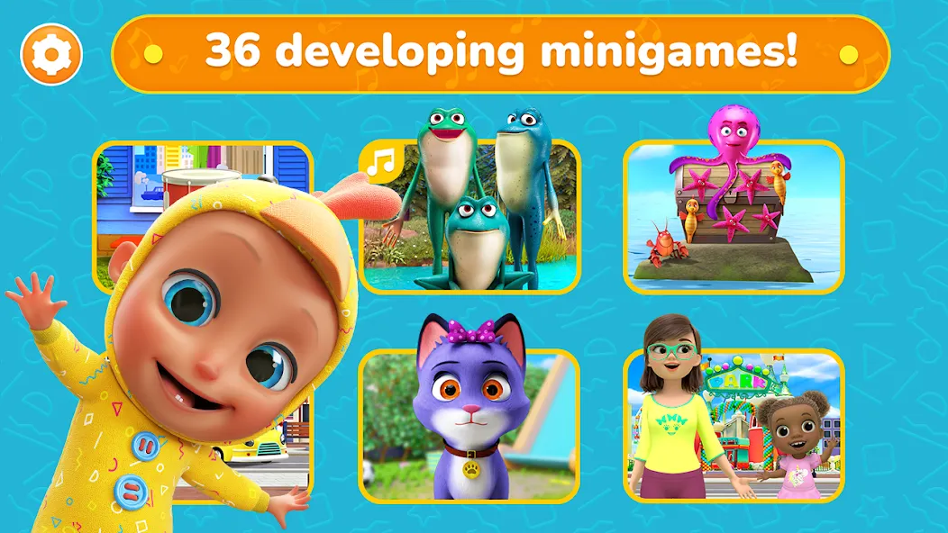 LooLoo Kids: Fun Baby Games! МОД/Взлом [Меню, Бесконечные монеты и Открытые уровни] Screenshot 2