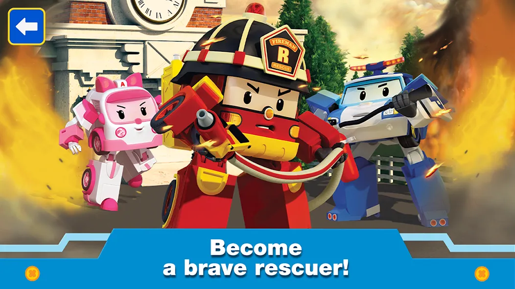 Robocar Poli: Games for Boys! МОД/Взлом [Все открыто, Дополнительные деньги и Меню MOD] Screenshot 1