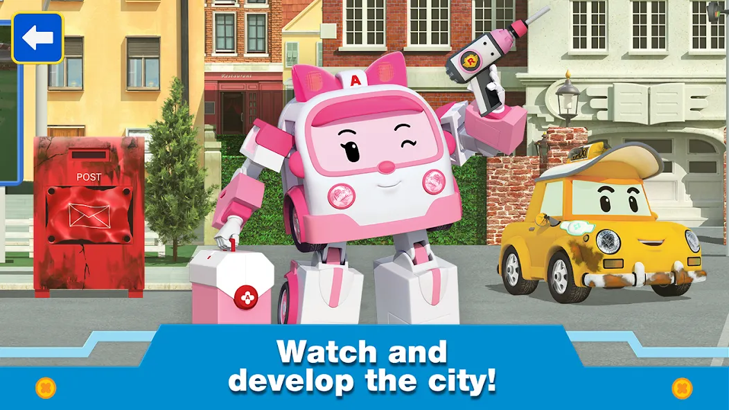 Robocar Poli: Games for Boys! МОД/Взлом [Все открыто, Дополнительные деньги и Меню MOD] Screenshot 2