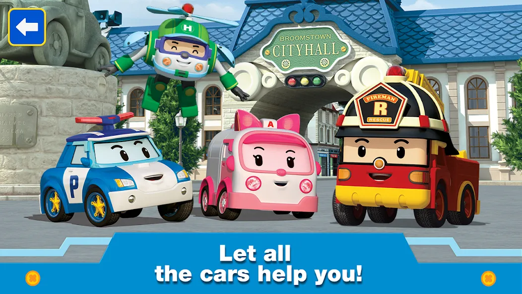 Robocar Poli: Games for Boys! МОД/Взлом [Все открыто, Дополнительные деньги и Меню MOD] Screenshot 5