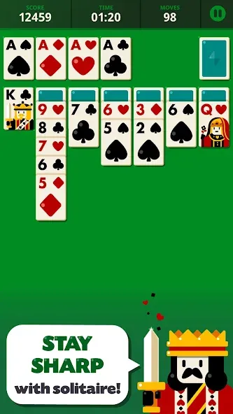 Solitaire: Decked Out МОД/Взлом [Бесконечные деньги, Монеты и Мега MOD] Screenshot 1