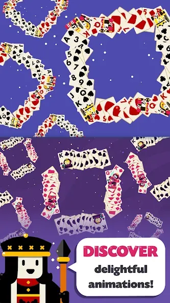 Solitaire: Decked Out МОД/Взлом [Бесконечные деньги, Монеты и Мега MOD] Screenshot 3
