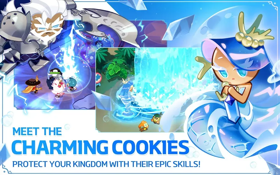 CookieRun: Kingdom (Куки Ран) МОД/Взлом [Все открыто, Дополнительные деньги и Меню MOD] Screenshot 1