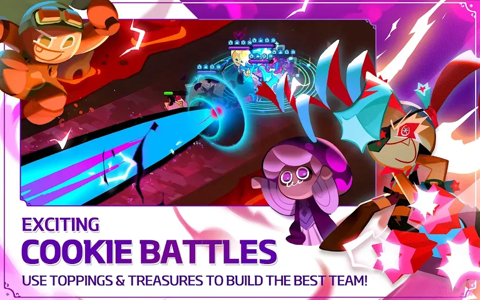 CookieRun: Kingdom (Куки Ран) МОД/Взлом [Все открыто, Дополнительные деньги и Меню MOD] Screenshot 5