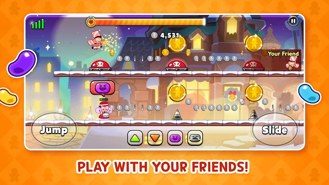 CookieRun: OvenBreak (Куки Ран) МОД/Взлом [Много монет, Открытые уровни и Мега MOD] Screenshot 4