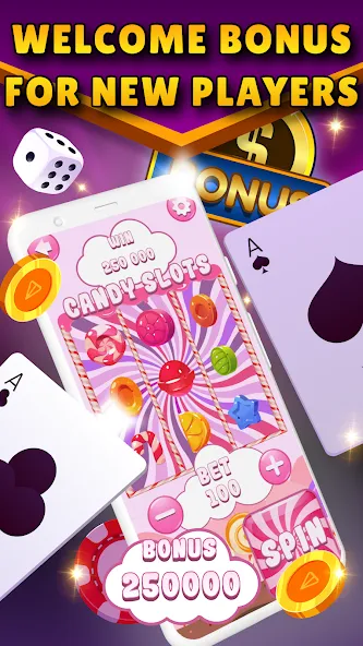 Slot Machines: Casino Slots МОД/Взлом [Бесконечные деньги, Монеты и Мега MOD] Screenshot 2
