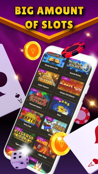 Slot Machines: Casino Slots МОД/Взлом [Бесконечные деньги, Монеты и Мега MOD] Screenshot 3