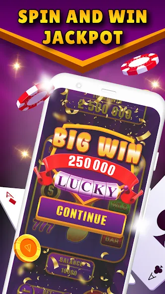 Slot Machines: Casino Slots МОД/Взлом [Бесконечные деньги, Монеты и Мега MOD] Screenshot 5