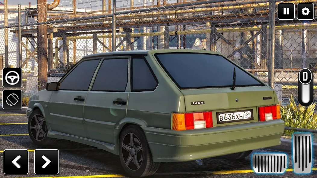2114 Car Driving: Lada sedan МОД/Взлом [Бесконечные деньги, Монеты и Мега MOD] Screenshot 3