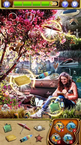 Hidden Object: 4 Seasons (Хидден Объект) МОД/Взлом [Все открыто, Дополнительные деньги и Меню MOD] Screenshot 2