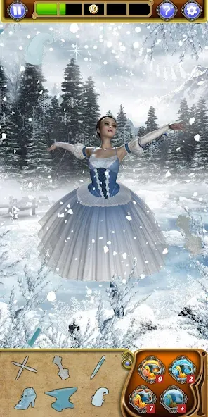 Hidden Object: Winter Wonder (Хидден Объект) МОД/Взлом [Меню, Бесконечные монеты и Открытые уровни] Screenshot 2