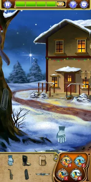 Hidden Object: Winter Wonder (Хидден Объект) МОД/Взлом [Меню, Бесконечные монеты и Открытые уровни] Screenshot 3