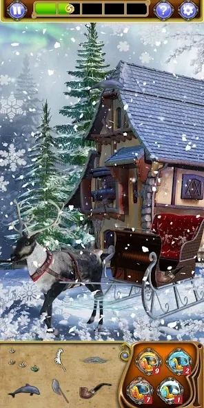 Hidden Object: Winter Wonder (Хидден Объект) МОД/Взлом [Меню, Бесконечные монеты и Открытые уровни] Screenshot 5