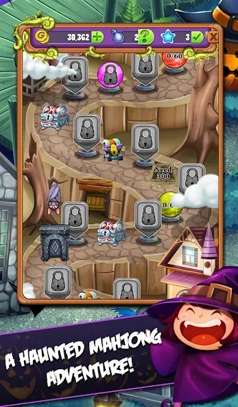 Mahjong: Secret Mansion (Маджонг) МОД/Взлом [Много монет, Открытые уровни и Мега MOD] Screenshot 2