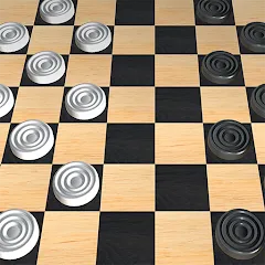 Скачать Взломанная Checkers - Two player на Андроид (Все доски и темы разблокированы) бесплатно