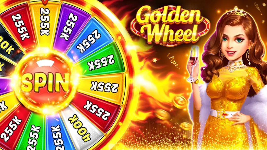 Lotsa Slots - Casino Games (Лотса Слотс) МОД/Взлом [Все открыто, Дополнительные деньги и Меню MOD] Screenshot 1