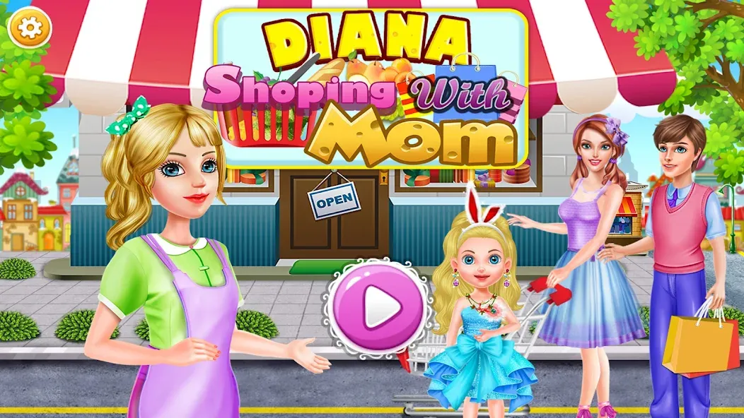 Mall Shopping with Diana (Молл Шоппинг с Дианой) МОД/Взлом [Бесконечные деньги, Монеты и Мега MOD] Screenshot 1
