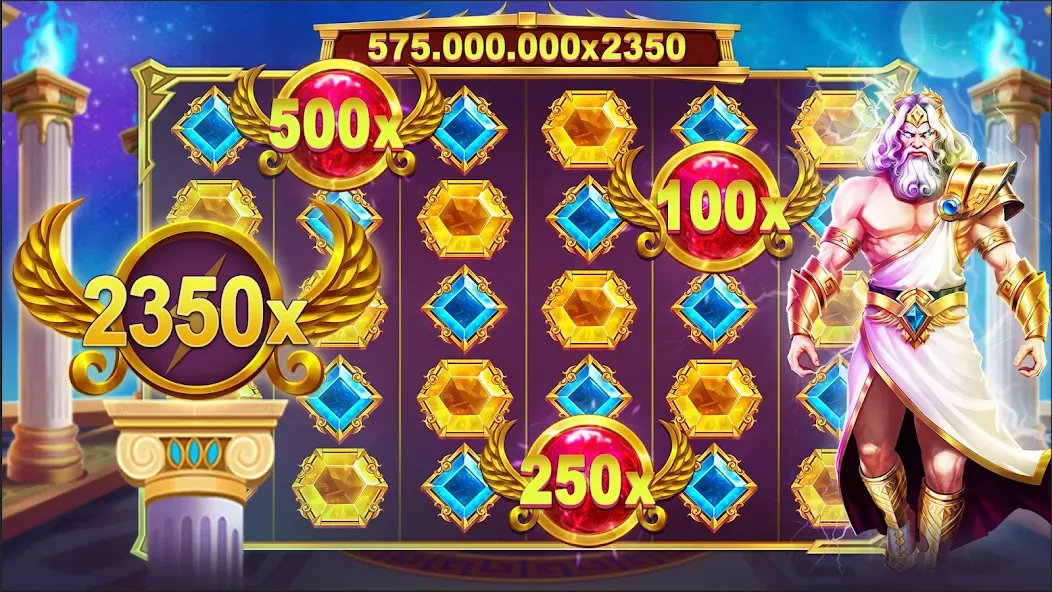 Joker King Slots Online (Джокер Кинг Слоты Онлайн) МОД/Взлом [Все открыто, Дополнительные деньги и Меню MOD] Screenshot 1