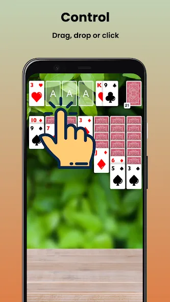 Klondike Solitaire Offline МОД/Взлом [Деньги, Монеты и Меню MOD] Screenshot 3