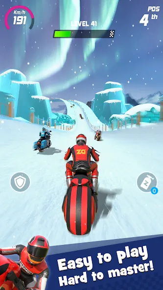 Bike Race: Racing Game (Байк Гейм 3D) МОД/Взлом [Меню, Бесконечные монеты и Открытые уровни] Screenshot 1