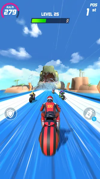 Bike Race: Racing Game (Байк Гейм 3D) МОД/Взлом [Меню, Бесконечные монеты и Открытые уровни] Screenshot 5