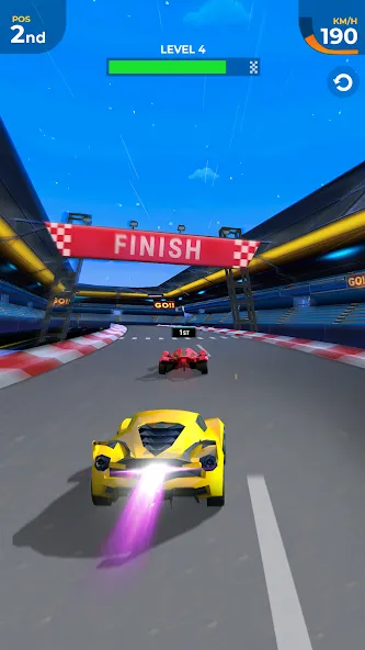 Car Race 3D: Car Racing (Гонки на машинах 3D) МОД/Взлом [Меню, Бесконечные монеты и Открытые уровни] Screenshot 2