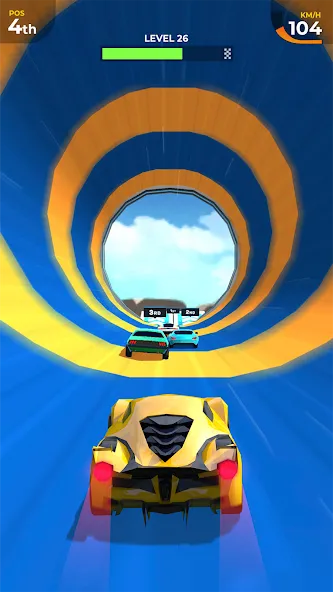 Car Race 3D: Car Racing (Гонки на машинах 3D) МОД/Взлом [Меню, Бесконечные монеты и Открытые уровни] Screenshot 5