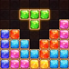 Скачать Puzzle Block Jewels Взлом (Много денег) на Андроид бесплатно