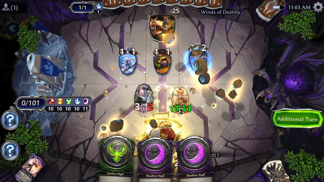 Eternal Card Game (Итрнэл) МОД/Взлом [Меню, Бесконечные монеты и Открытые уровни] Screenshot 1