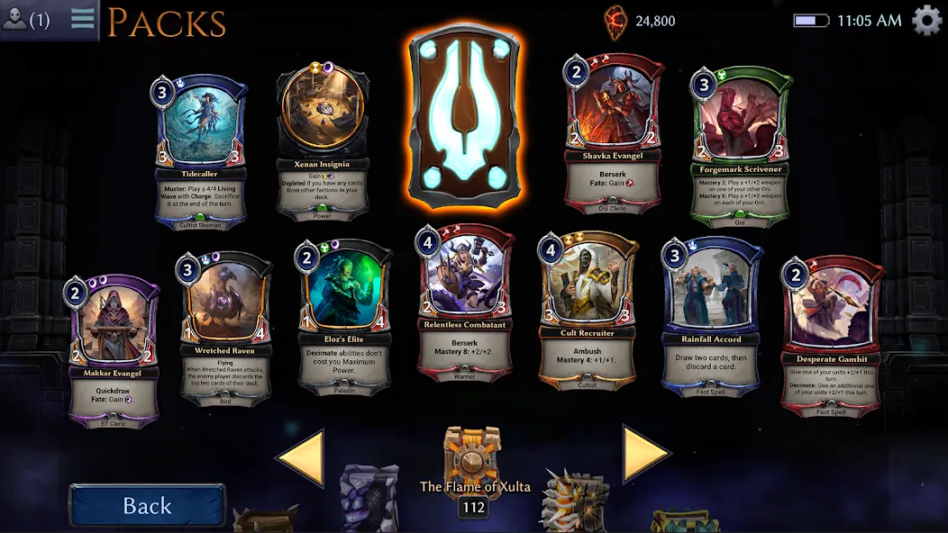 Eternal Card Game (Итрнэл) МОД/Взлом [Меню, Бесконечные монеты и Открытые уровни] Screenshot 2
