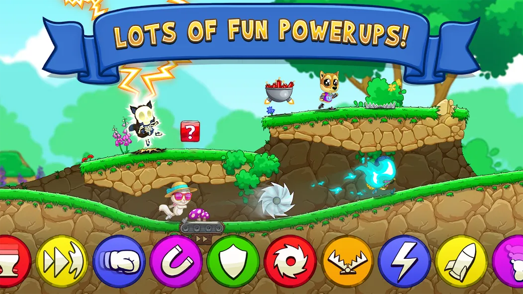 Fun Run 3 - Multiplayer Games (Фан Ран 3) МОД/Взлом [Деньги, Монеты и Меню MOD] Screenshot 1