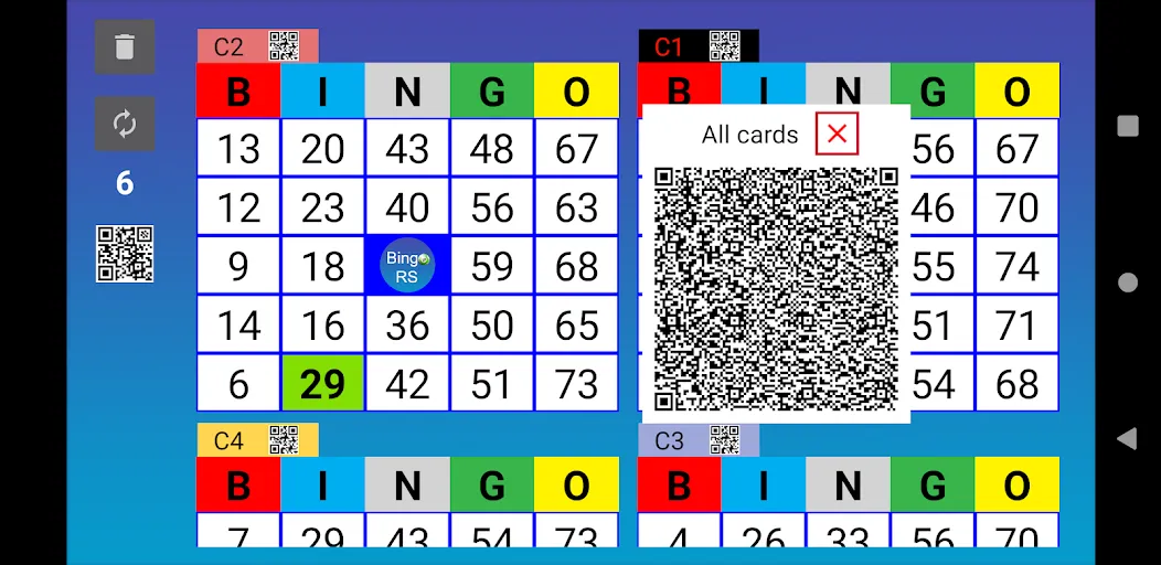 Bingo RS Cards (Бинго РС Карты) МОД/Взлом [Все открыто, Дополнительные деньги и Меню MOD] Screenshot 3