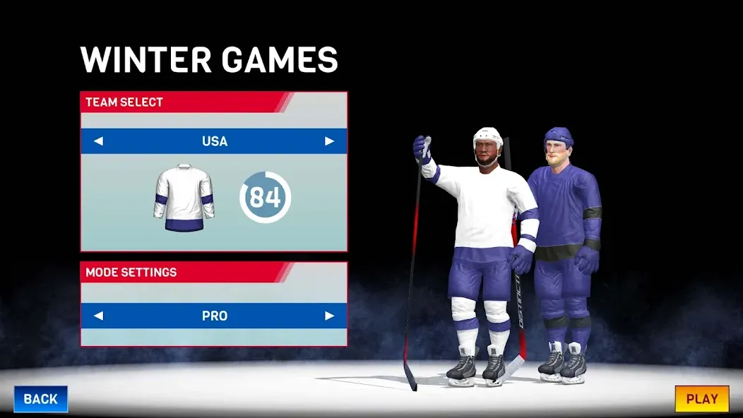 Hockey All Stars (Хоккей Олл Старс) МОД/Взлом [Много монет, Открытые уровни и Мега MOD] Screenshot 4