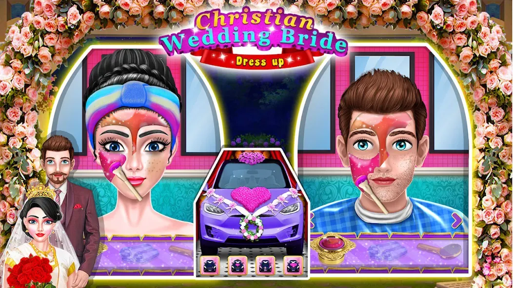Indian Bride Makeup Games (Индийская невеста игры по макияжу) МОД/Взлом [Все открыто, Дополнительные деньги и Меню MOD] Screenshot 3