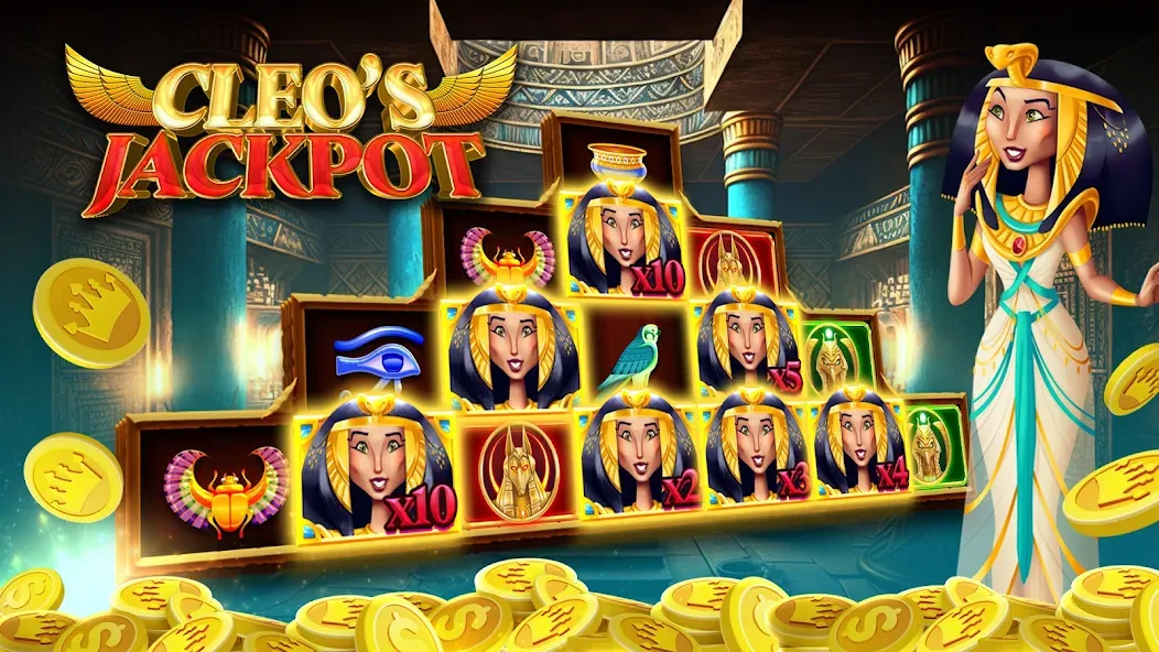 Best Casino Legends 777 Slots (Бест Казино Легенды 777 Слотс) МОД/Взлом [Деньги, Монеты и Меню MOD] Screenshot 1