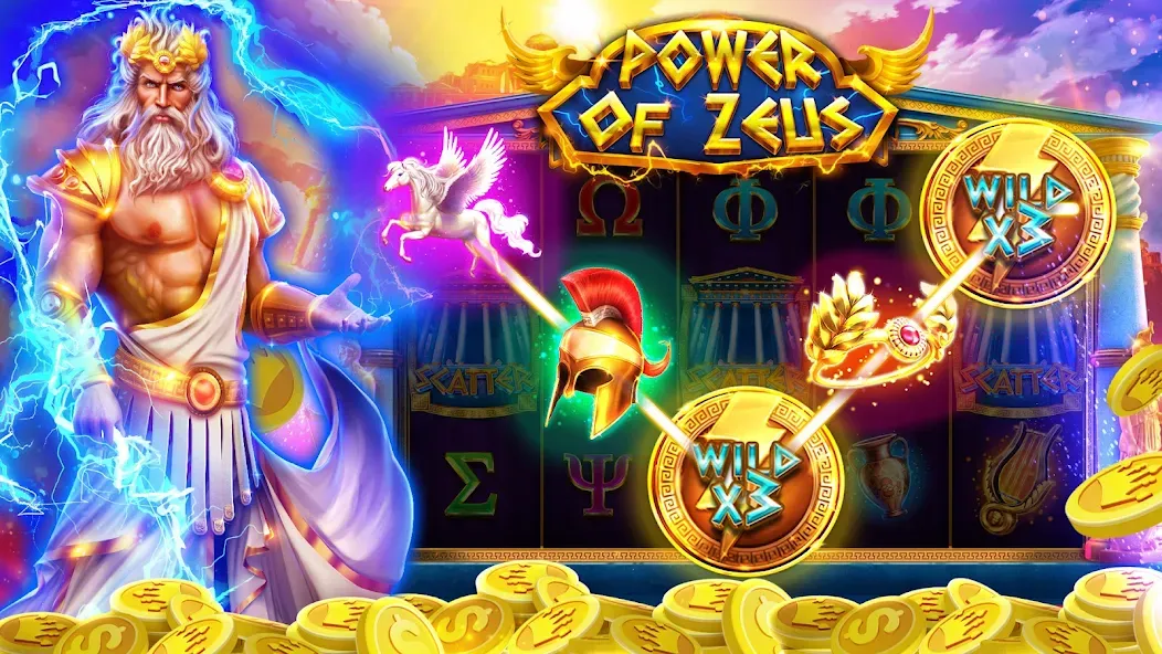 Best Casino Legends 777 Slots (Бест Казино Легенды 777 Слотс) МОД/Взлом [Деньги, Монеты и Меню MOD] Screenshot 2