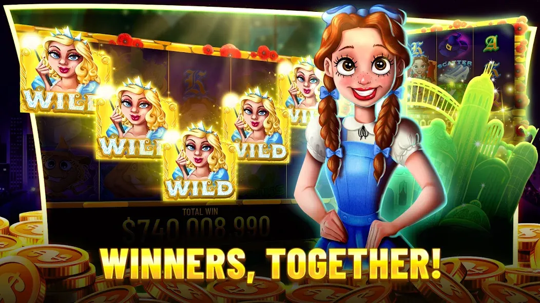 Best Casino™ Slots: 777 Casino (Бест Казино Слотс) МОД/Взлом [Деньги, Монеты и Меню MOD] Screenshot 1