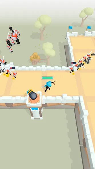 Wild Archer: Castle Defense (Ланд Инвейдер) МОД/Взлом [Много монет, Открытые уровни и Мега MOD] Screenshot 2