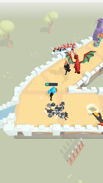 Wild Archer: Castle Defense (Ланд Инвейдер) МОД/Взлом [Много монет, Открытые уровни и Мега MOD] Screenshot 5