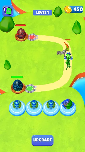 Dino Merge (Дино Мердж) МОД/Взлом [Деньги, Монеты и Меню MOD] Screenshot 1