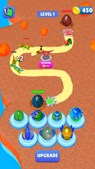 Dino Merge (Дино Мердж) МОД/Взлом [Деньги, Монеты и Меню MOD] Screenshot 2