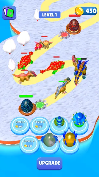 Dino Merge (Дино Мердж) МОД/Взлом [Деньги, Монеты и Меню MOD] Screenshot 3