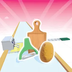 Скачать Potato Rush Взлом (Много денег) на Андроид бесплатно