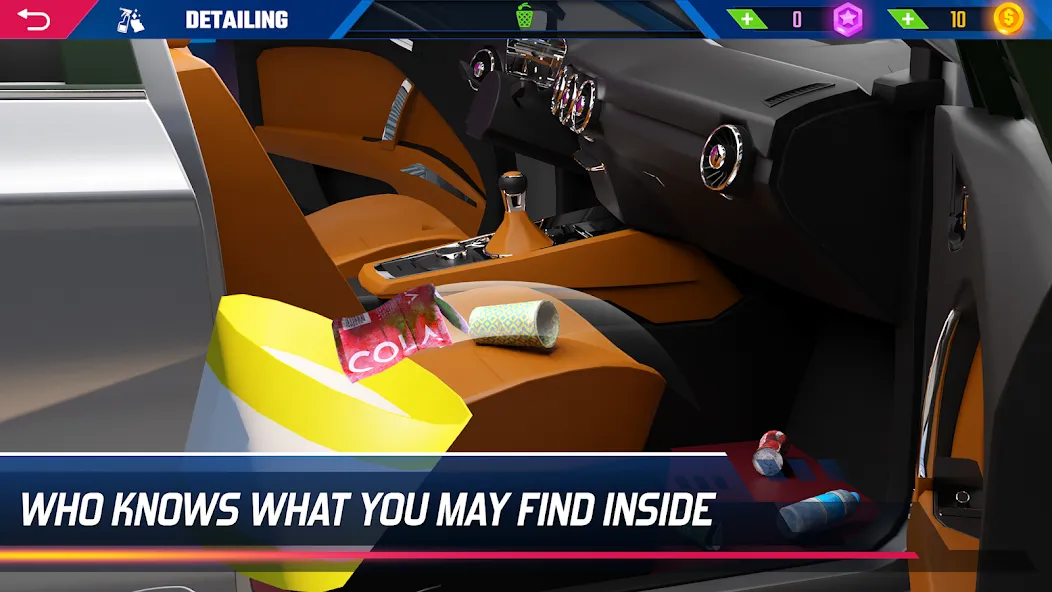 Car Detailing Simulator 2023 МОД/Взлом [Все открыто, Дополнительные деньги и Меню MOD] Screenshot 3