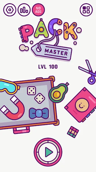Pack Master (Пак Мастер) МОД/Взлом [Много монет, Открытые уровни и Мега MOD] Screenshot 1