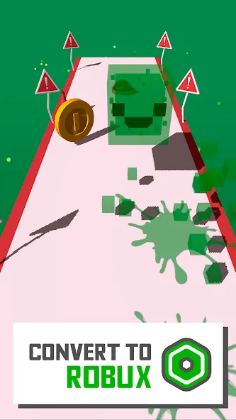 Slime Rush Robux Roblominer (Слайм Раш Робукс) МОД/Взлом [Деньги, Монеты и Меню MOD] Screenshot 1