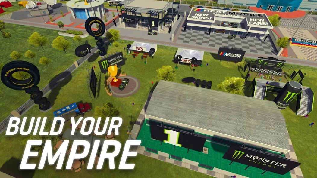 NASCAR Heat Mobile (НАСКАР Хит Мобилай) МОД/Взлом [Деньги, Монеты и Меню MOD] Screenshot 5