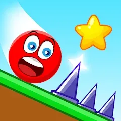 Скачать Взломанная Red Ball Roller на Андроид (Много денег) бесплатно